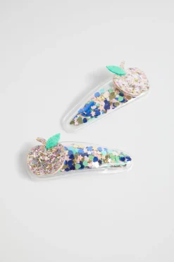 Seed Heritage Hair Accessories-Confetti Apple Shaker Snaps Multi