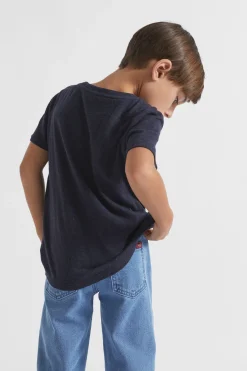 Seed Heritage T-Shirts & Tops-Core Basic Tee Midnight Blue