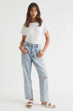 Seed Heritage Pants-Core Boyfriend Jean 90S Vintage Wash