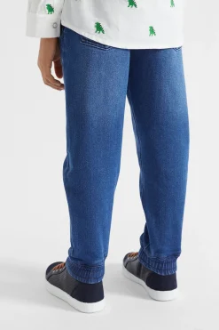 Seed Heritage Denim & Jeans-Core Denim Jogger Mid Wash