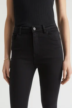 Seed Heritage Pants-Core High Waist Skinny Jean Black