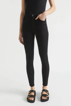 Seed Heritage Pants-Core High Waist Skinny Jean Black