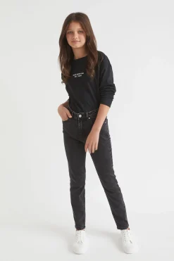 Seed Heritage Pants-Core Jean Washed Black
