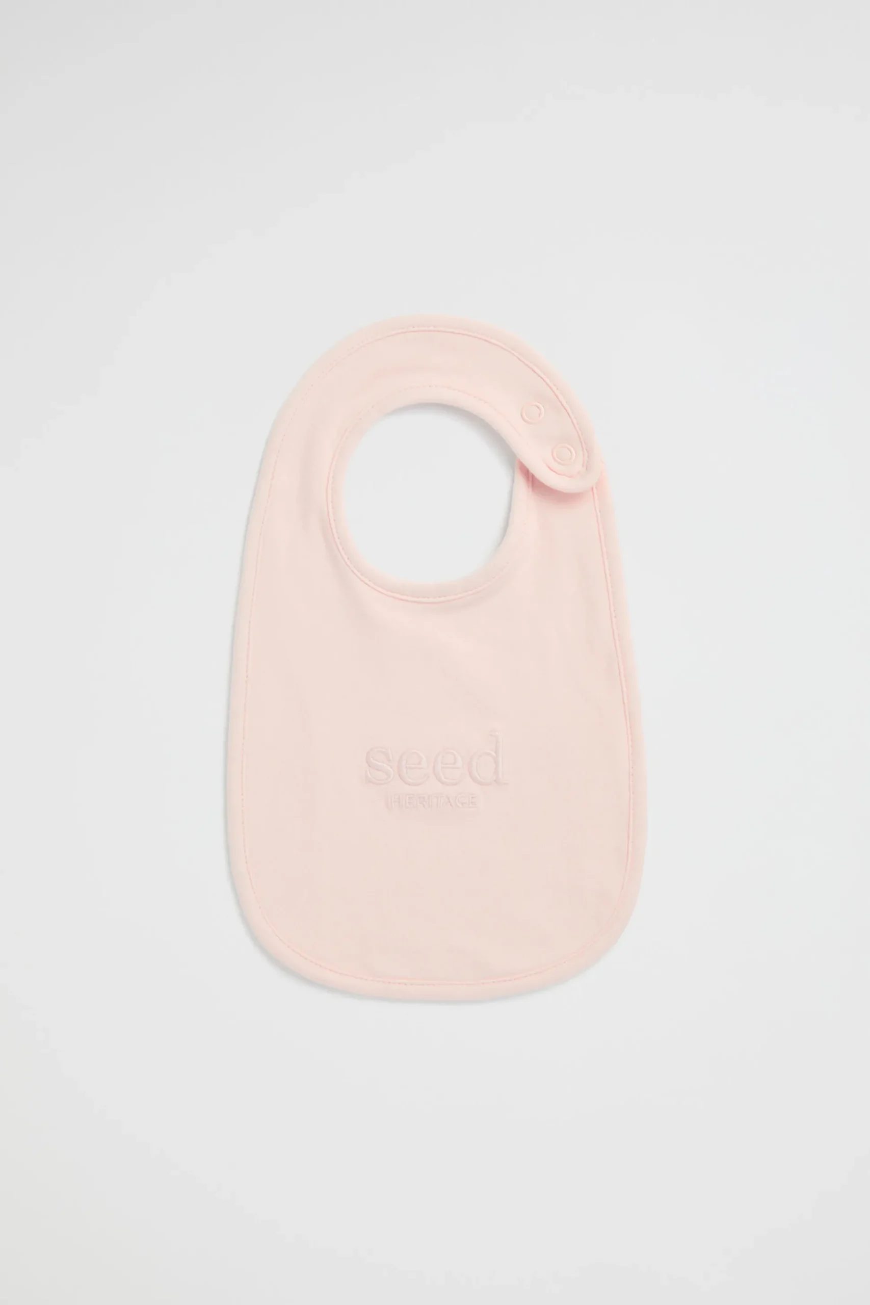 Seed Heritage Bibs-Core Logo Bib Rosewater