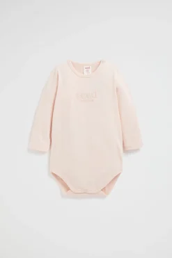 Seed Heritage Bodysuits & Onesies-Core Logo Bodysuit Rosewater