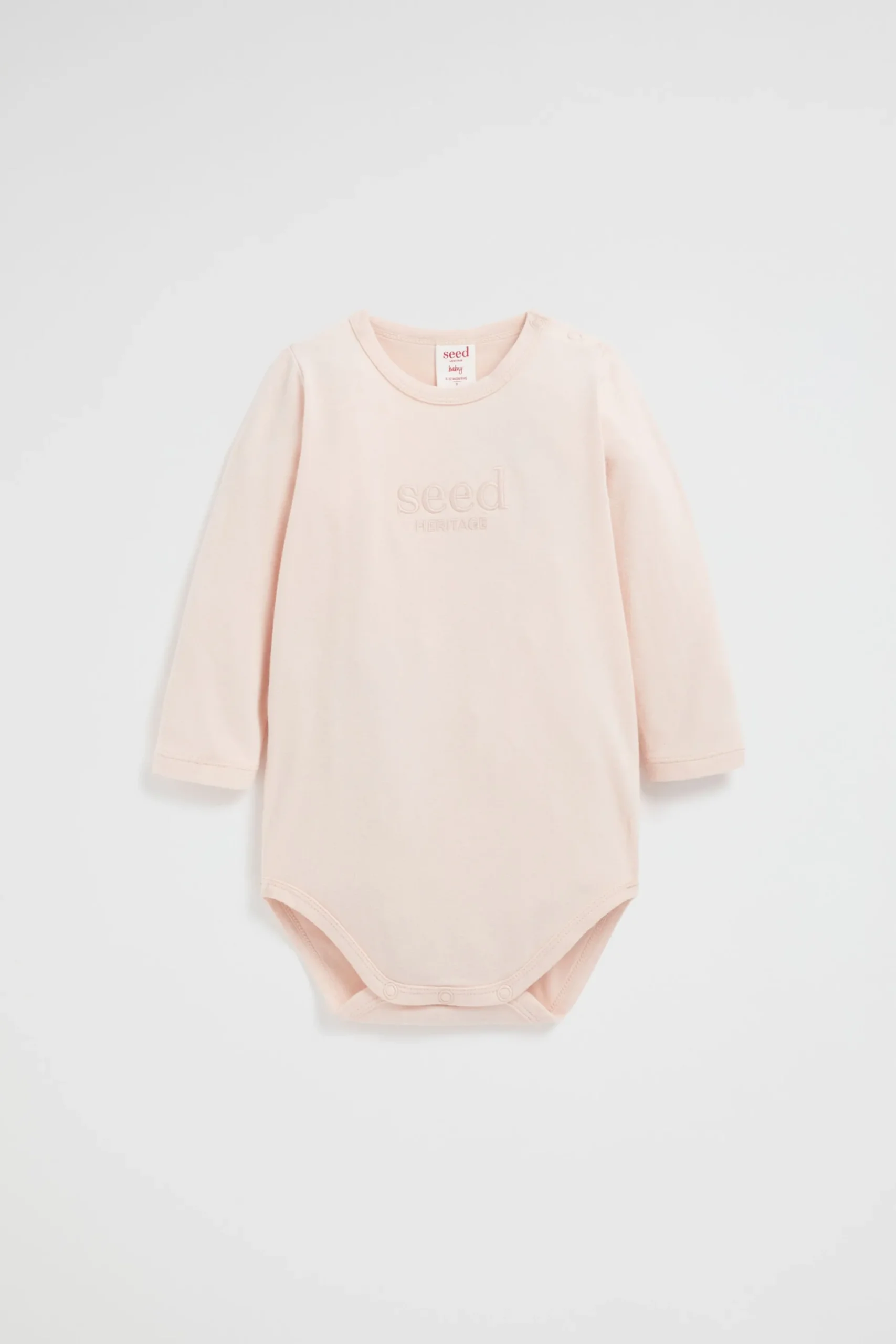 Seed Heritage Bodysuits & Onesies-Core Logo Bodysuit Rosewater