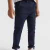 Seed Heritage Pants-Core Logo Chino Midnight Blue