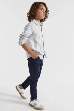 Seed Heritage Pants-Core Logo Chino Midnight Blue