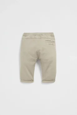 Seed Heritage Pants-Core Logo Chino Light Oak