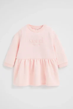 Seed Heritage Dresses-Core Logo Dress Dusty Rose