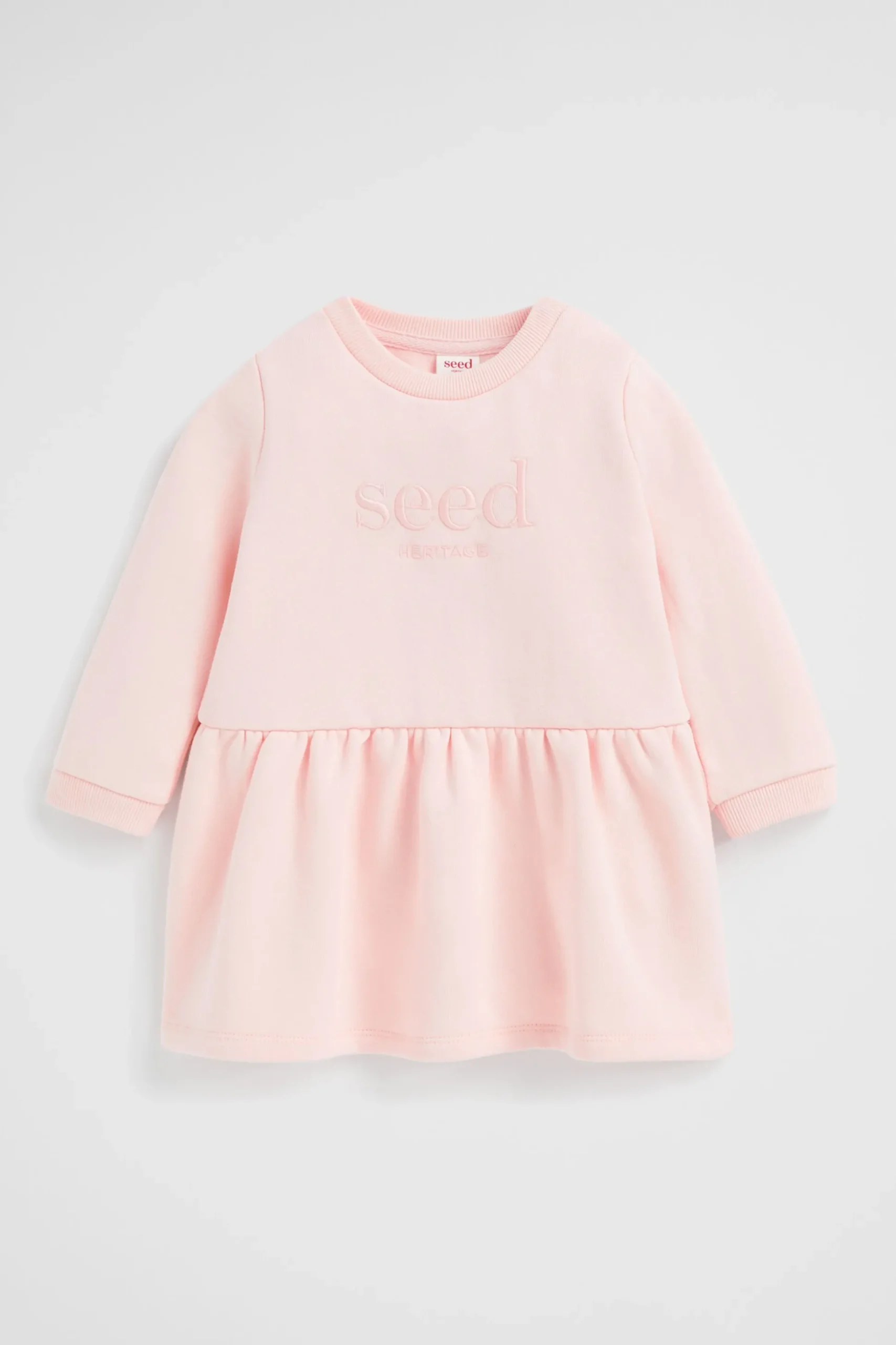 Seed Heritage Dresses-Core Logo Dress Dusty Rose