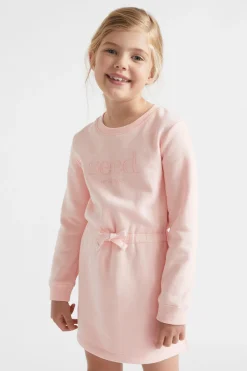 Seed Heritage Dresses-Core Logo Dress Dusty Rose