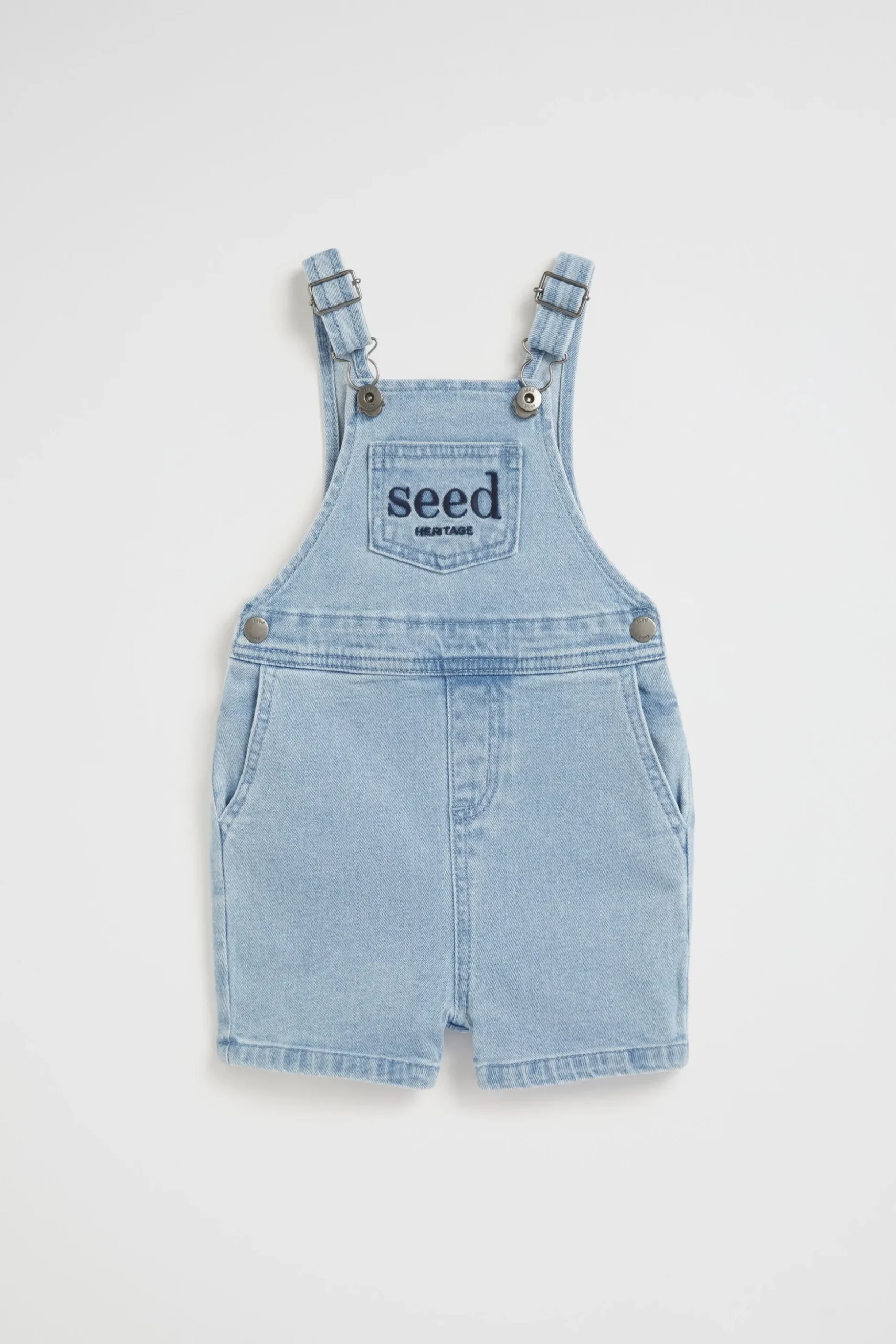 Seed Heritage Pants-Core Logo Overall Classic Wash