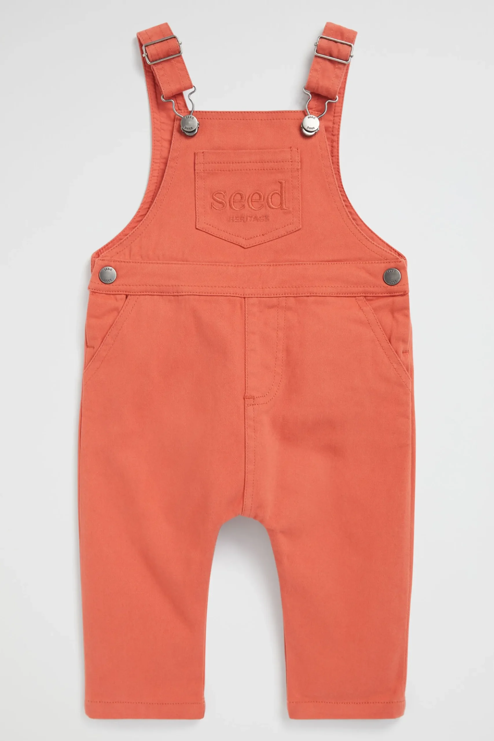 Seed Heritage Shorts-Core Logo Overall Red Clay