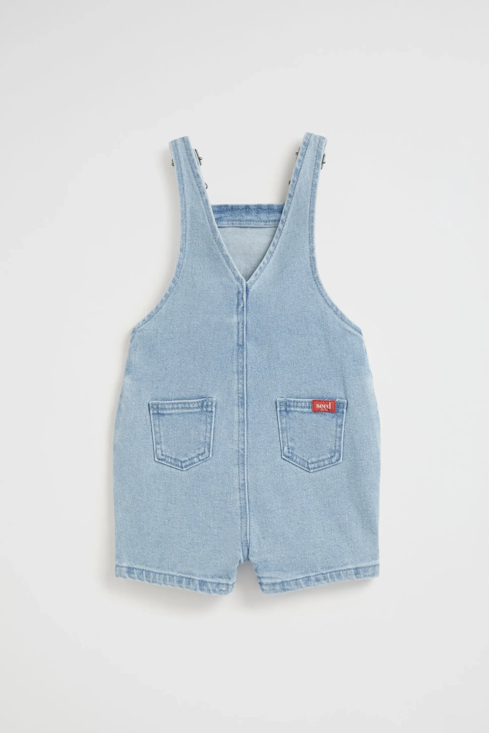 Seed Heritage Pants-Core Logo Overall Classic Wash