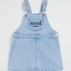 Seed Heritage Denim & Jeans-Core Logo Pinafore Classic Wash