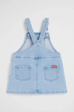 Seed Heritage Denim & Jeans-Core Logo Pinafore Classic Wash