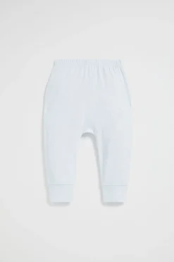 Seed Heritage Leggings & Pants-Core Logo Pocket Legging Ice Blue