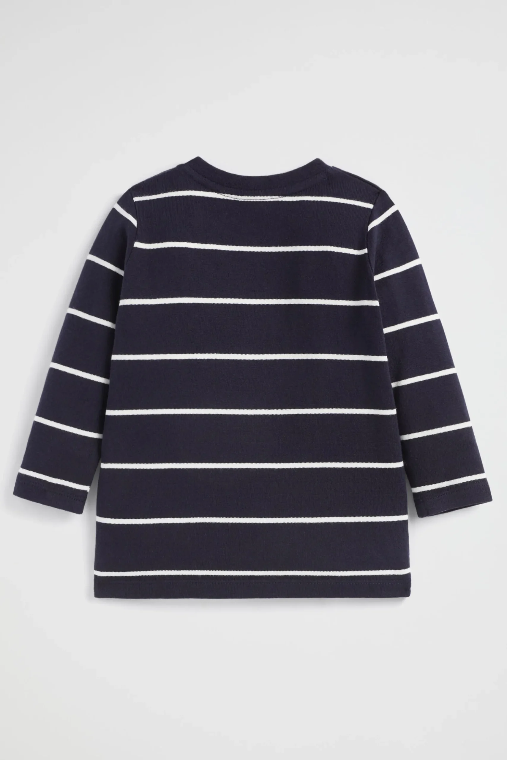 Seed Heritage T-Shirts & Tops-Core Logo Rugby Tee Midnight Blue