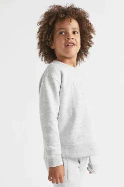 Seed Heritage Knitwear & Sweaters-Core Logo Sweat Cloudy Marle