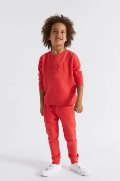 Seed Heritage Knitwear & Sweaters-Core Logo Sweat Super Red
