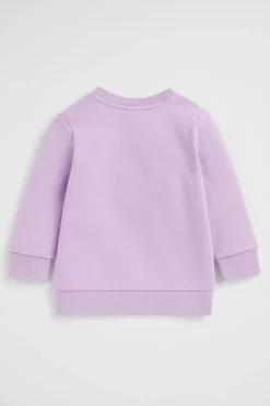 Seed Heritage Knitwear & Sweaters-Core Logo Sweat Lilac