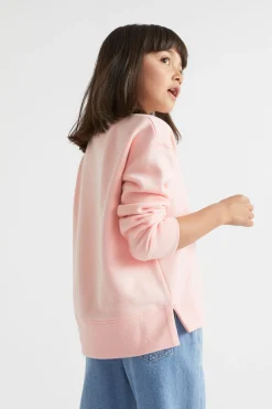 Seed Heritage Knitwear & Sweaters-Core Logo Sweat Dusty Rose