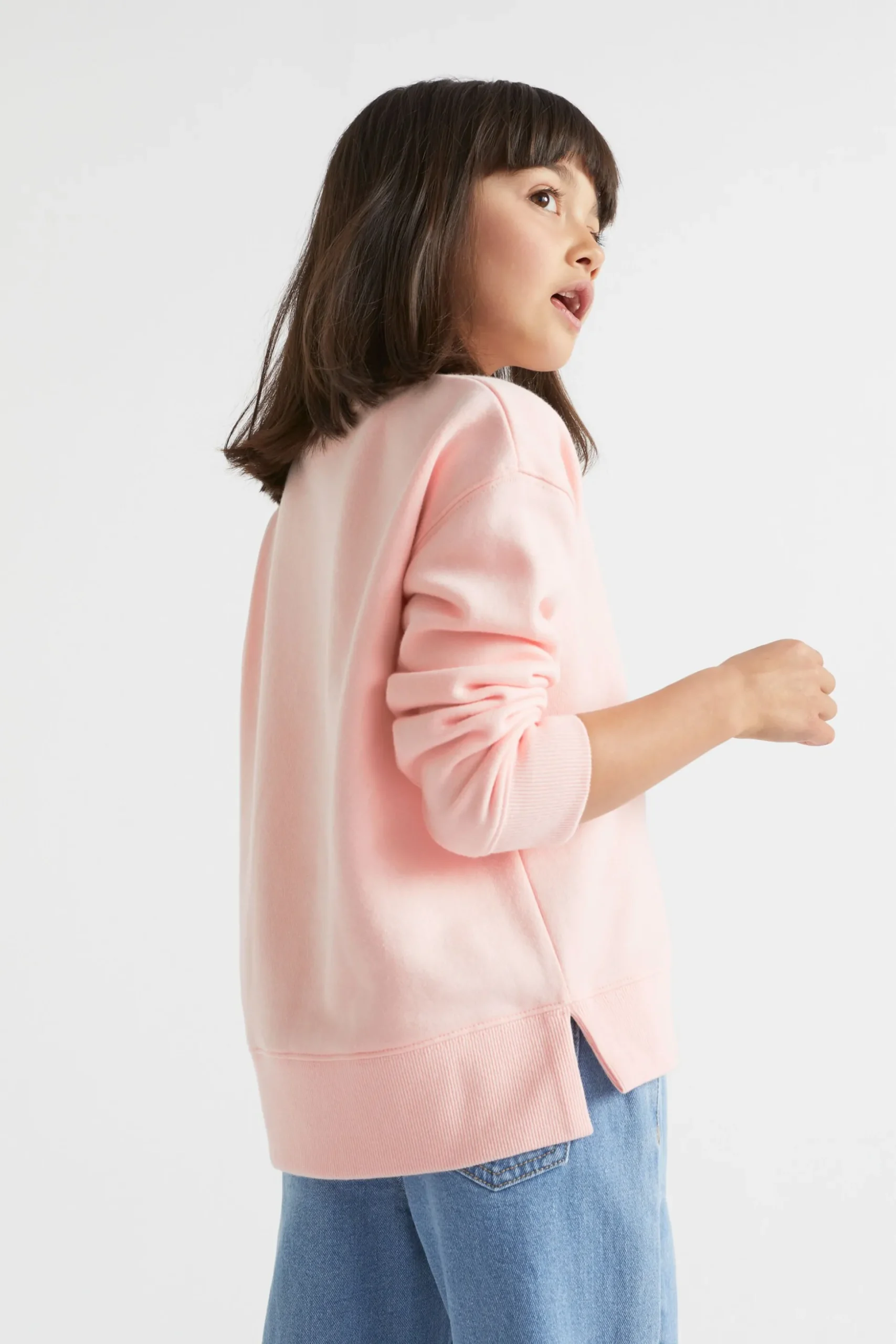 Seed Heritage Knitwear & Sweaters-Core Logo Sweat Dusty Rose