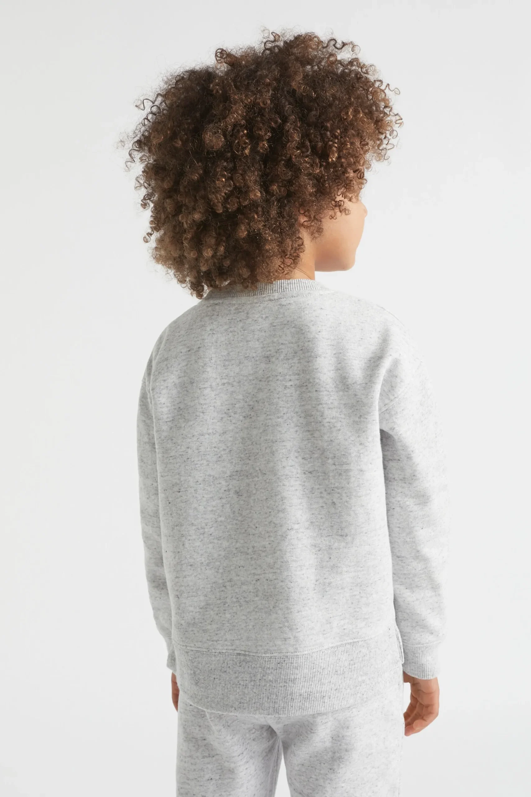 Seed Heritage Knitwear & Sweaters-Core Logo Sweat Cloudy Marle