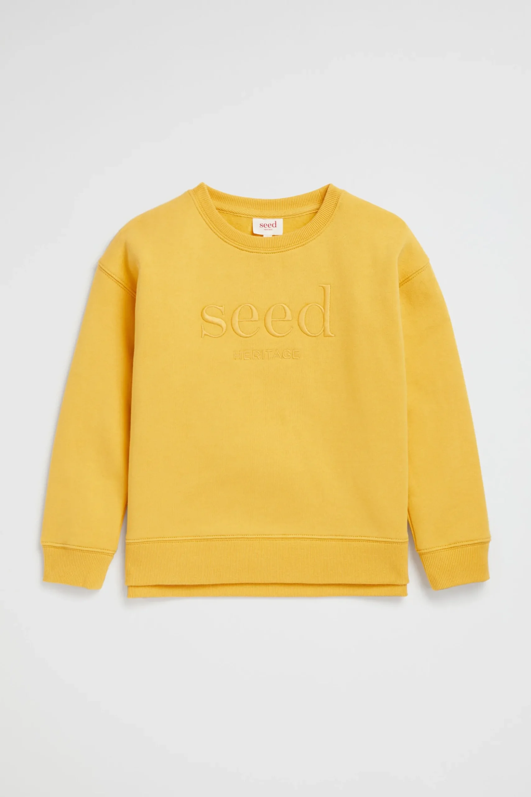 Seed Heritage Knitwear & Sweaters-Core Logo Sweat Honeycomb