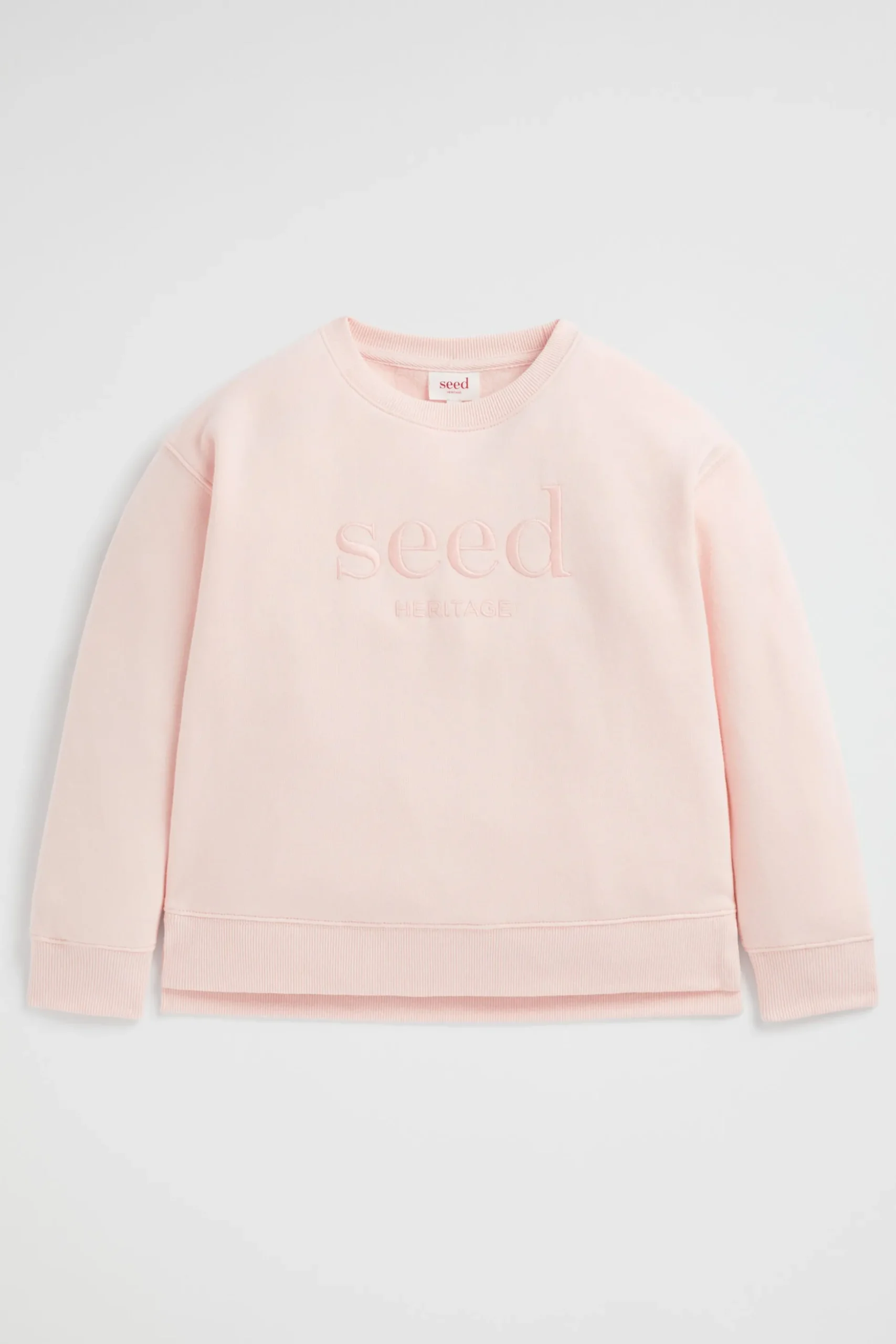 Seed Heritage Knitwear & Sweaters-Core Logo Sweat Dusty Rose