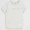Seed Heritage T-Shirts & Tops-Core Logo Tee Cloudy Marle