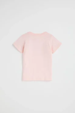 Seed Heritage T-Shirts & Tops-Core Logo Tee Dusty Rose