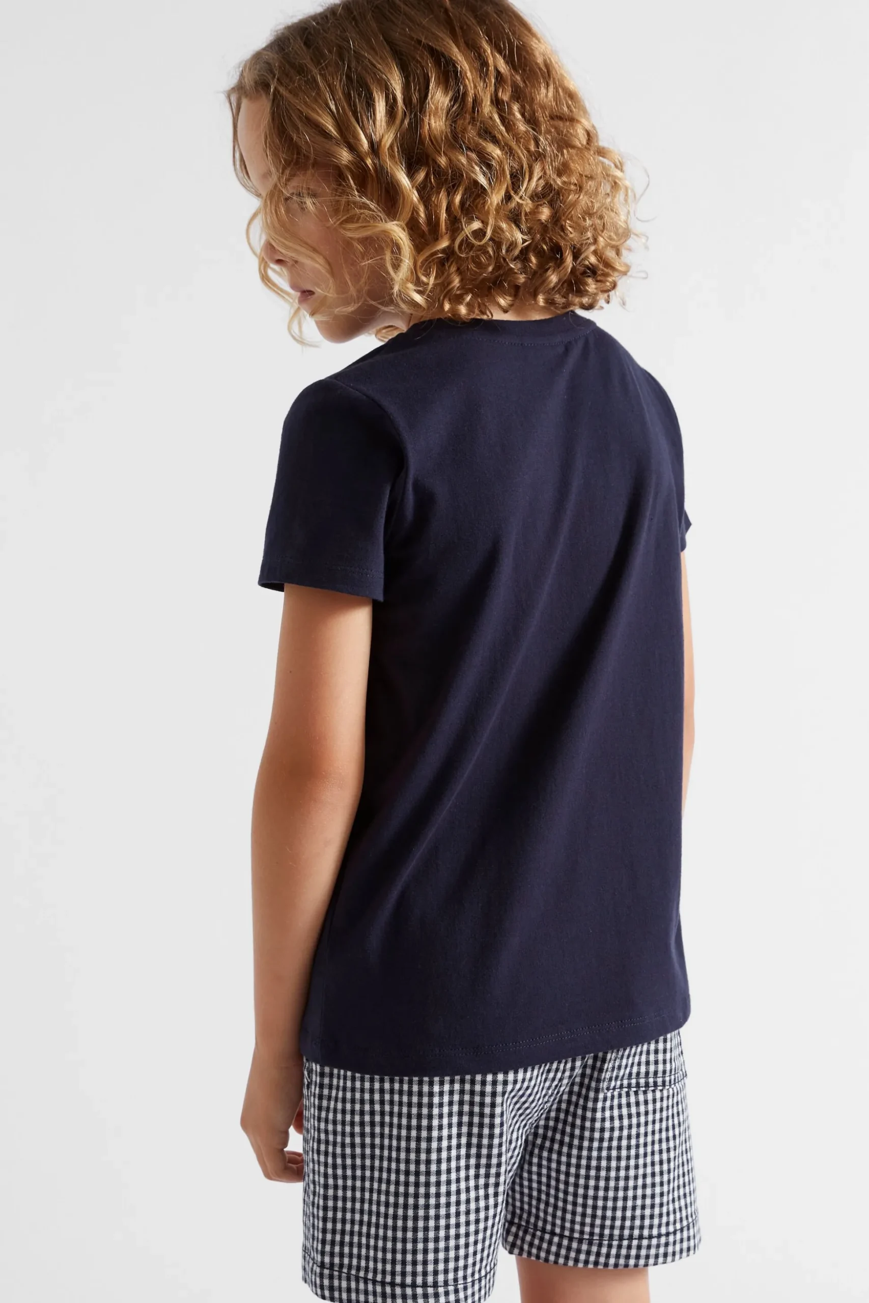 Seed Heritage T-Shirts & Tops-Core Logo Tee Midnight Blue
