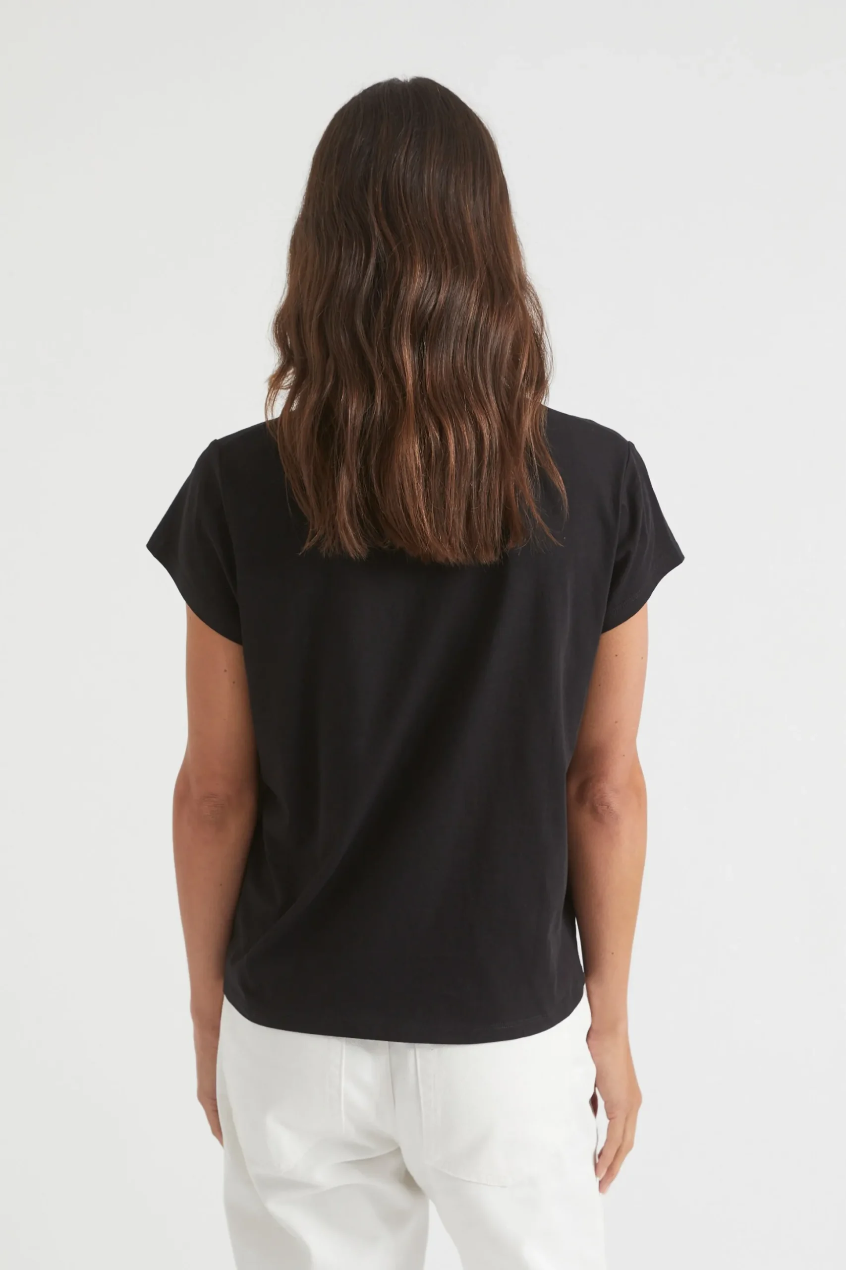 Seed Heritage T-Shirts & Tops-Core Neat Tee Black