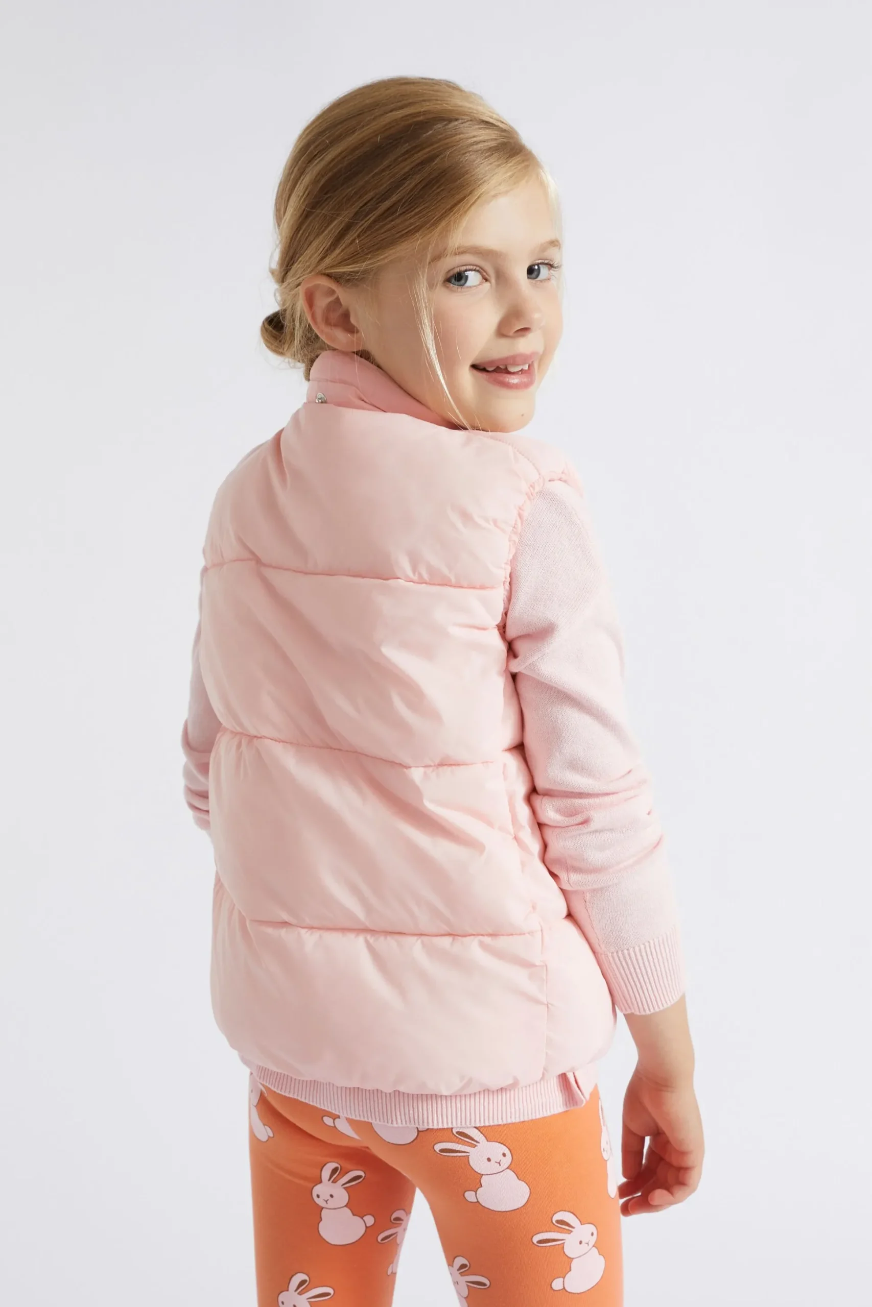 Seed Heritage Jackets & Vests-Core Puffer Vest Dusty Rose
