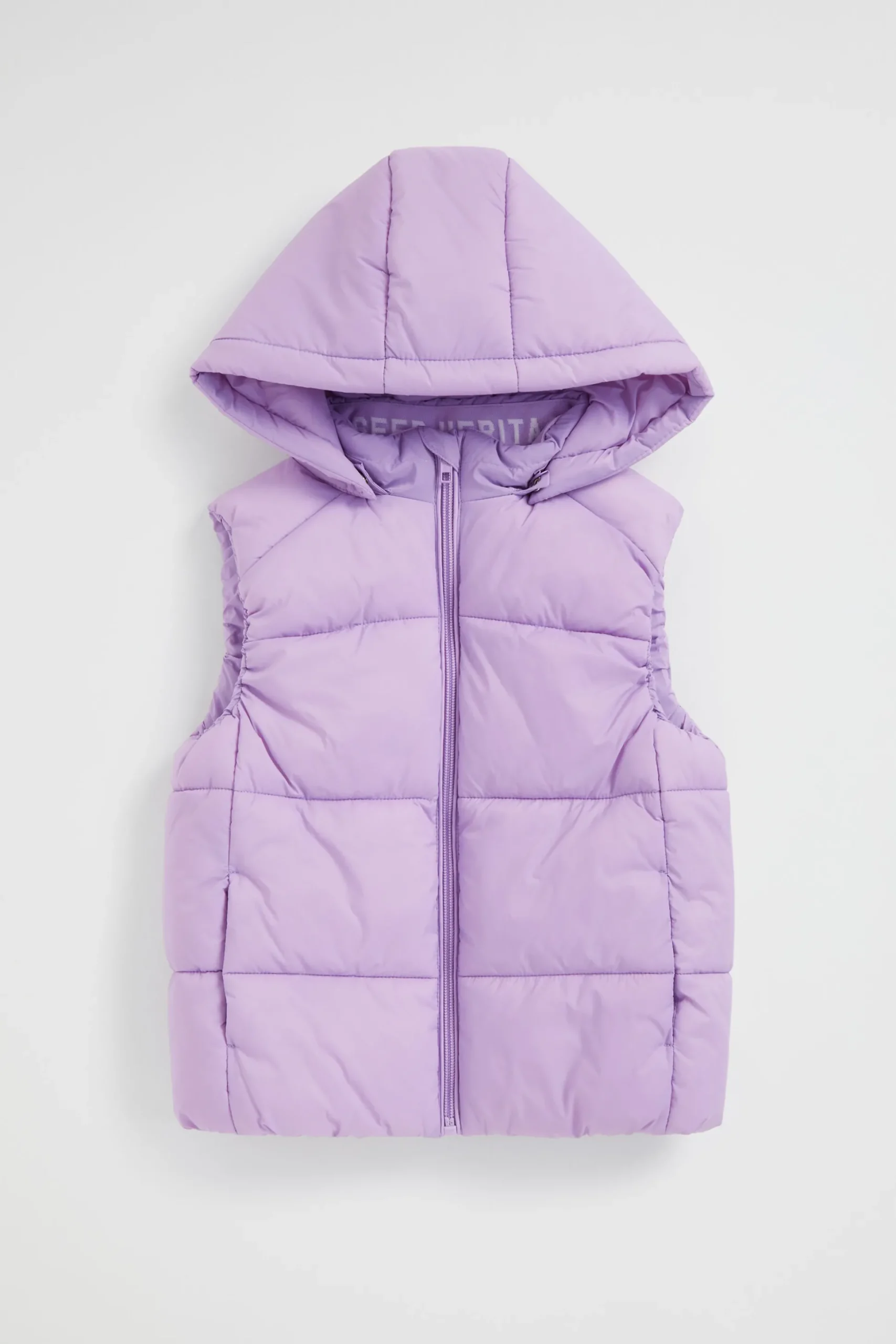 Seed Heritage Jackets & Vests-Core Puffer Vest Lilac