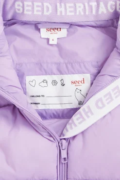 Seed Heritage Jackets & Vests-Core Puffer Vest Lilac