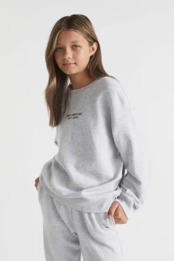 Seed Heritage Knitwear & Sweaters-Core Relaxed Sweat Cloud