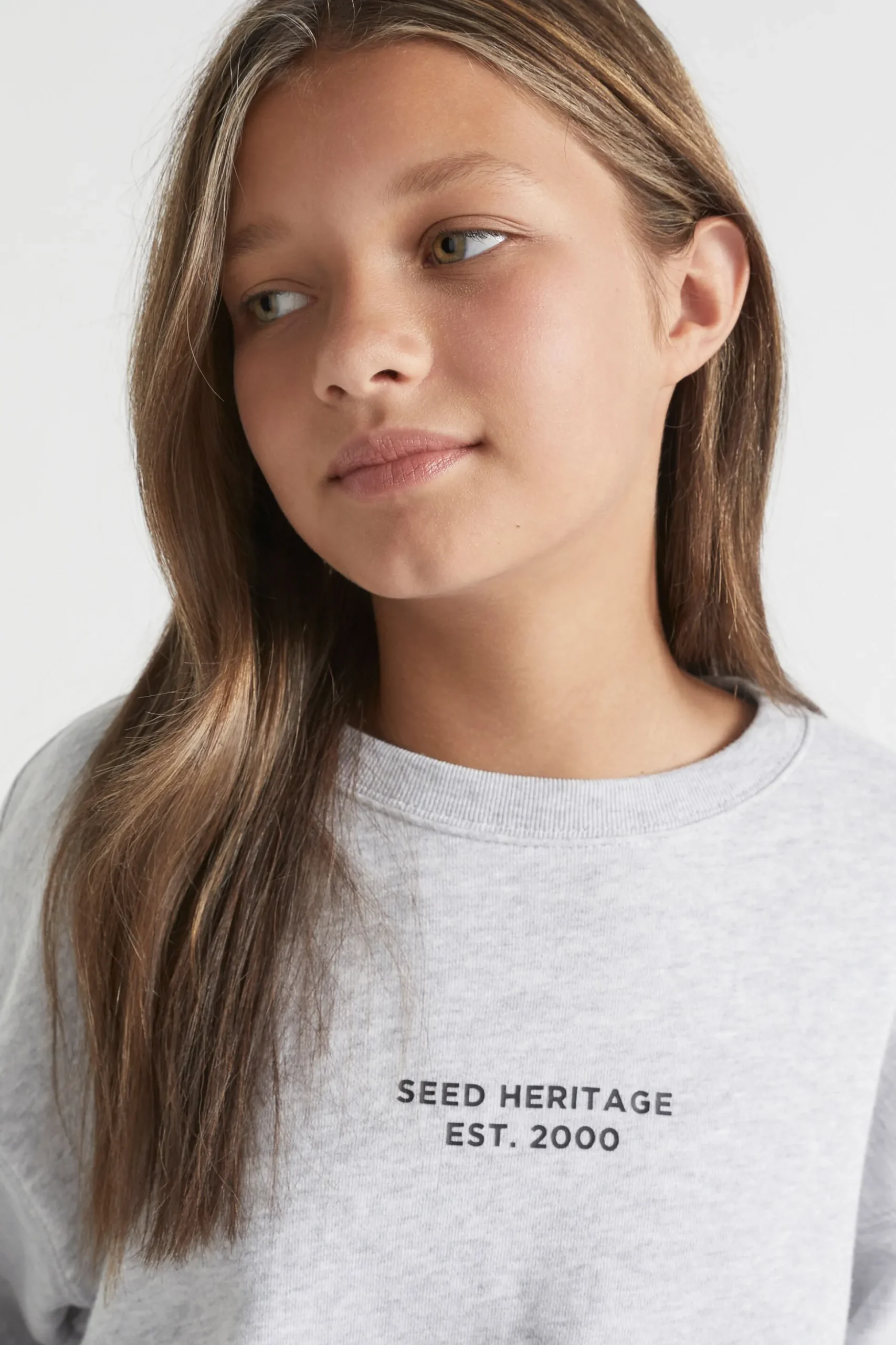 Seed Heritage Knitwear & Sweaters-Core Relaxed Sweat Cloud