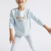 Seed Heritage Pants-Core Rib Legging Ice Blue