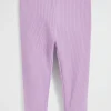 Seed Heritage Pants-Core Rib Legging Lilac