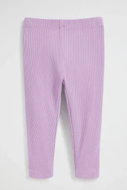 Seed Heritage Pants-Core Rib Legging Lilac