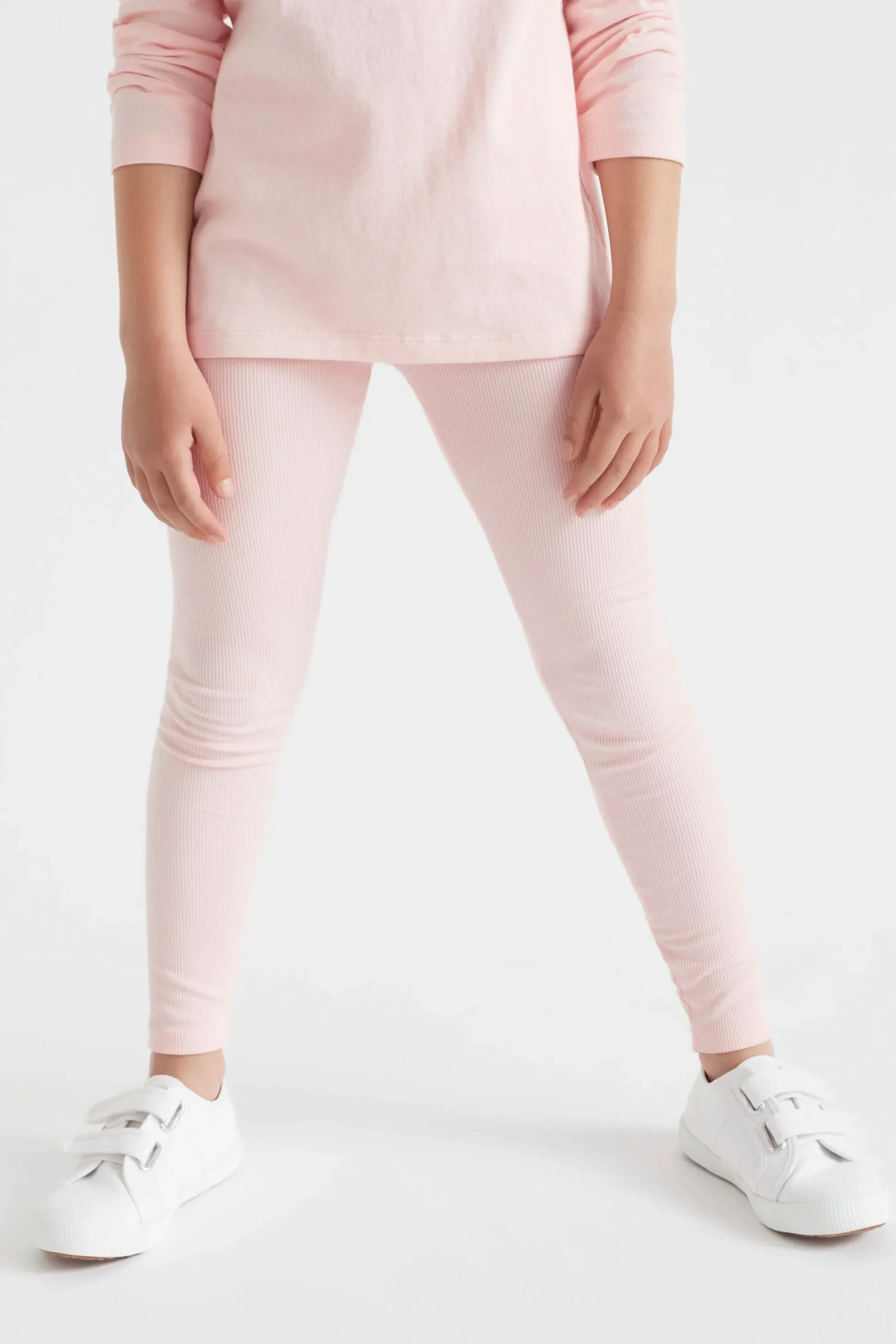 Seed Heritage Pants-Core Rib Legging Dusty Rose