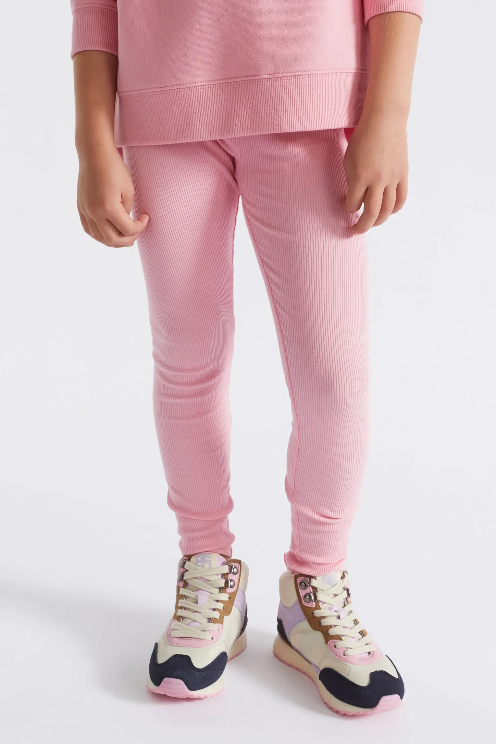 Seed Heritage Pants-Core Rib Legging Camelia