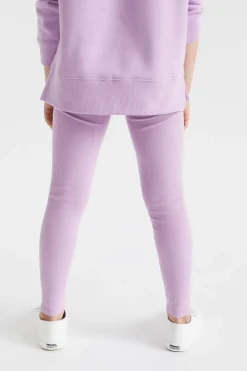 Seed Heritage Pants-Core Rib Legging Lilac