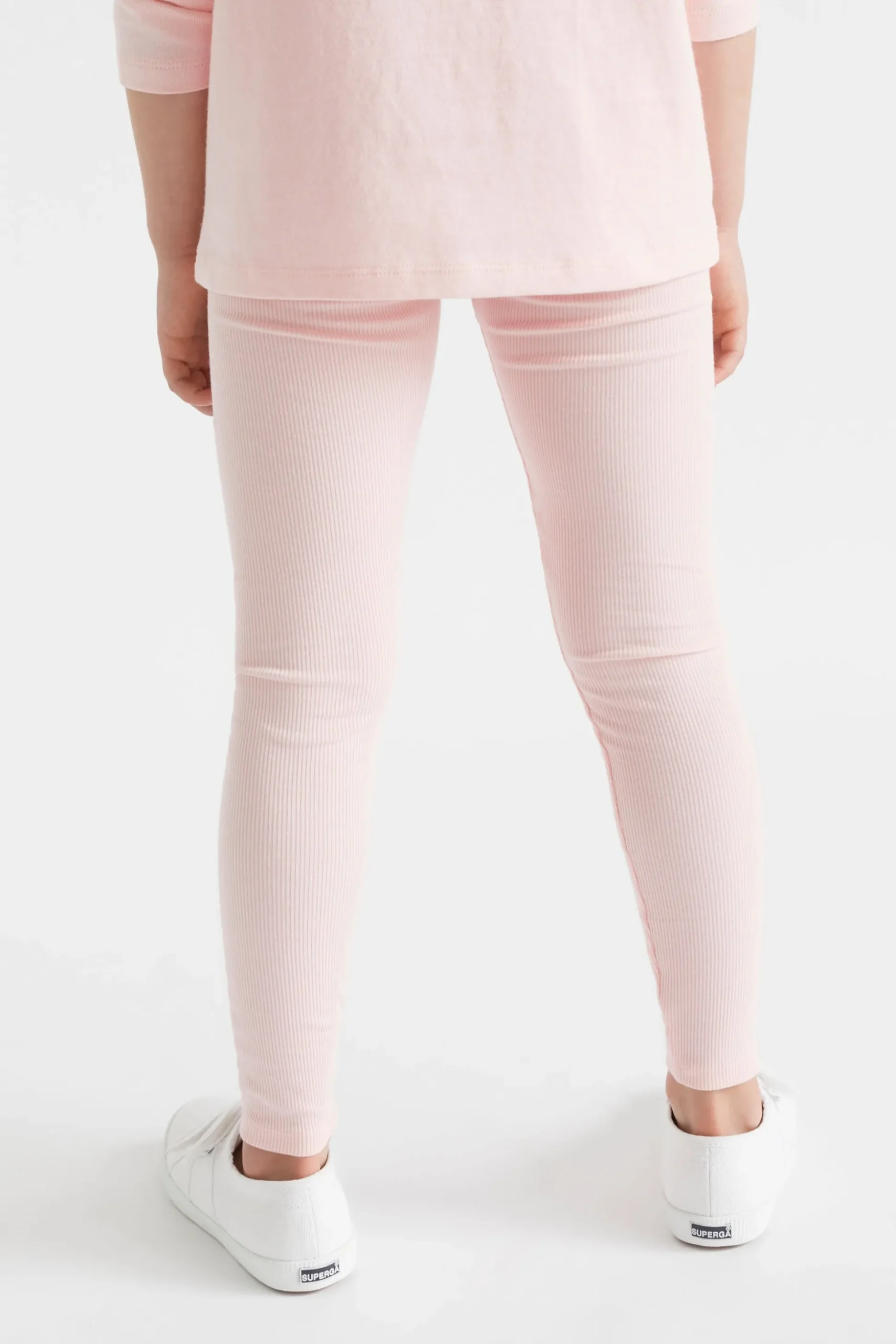 Seed Heritage Pants-Core Rib Legging Dusty Rose
