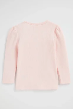 Seed Heritage T-Shirts & Tops-Core Rib Tee Dusty Rose