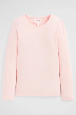 Seed Heritage T-Shirts & Tops-Core Rib Tee Dusty Rose