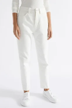Seed Heritage Pants-Core Slim Leg Rigid Jean Cloud Cream